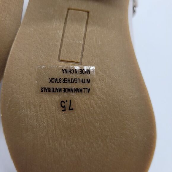 NEW dv Dolce Vita Kramer Ivory ankle Bootie Boots Womens sz 7.5 buckle western - Picture 9 of 9